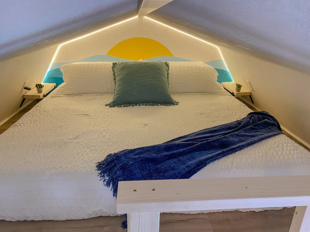 Why I Chose a King Bed for My Airbnb Guest House King bed